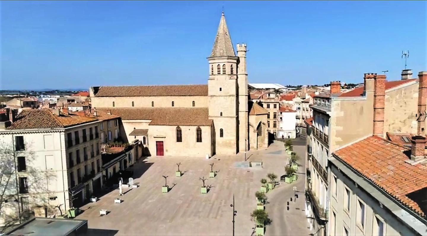 T3 Aqui Es Besiers - Centre-Historique - Cathedrale & Halles - Clim - Wifi - Free Parking Sur Demande Безие Екстериор снимка